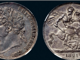 1821年英国马剑银币成交价