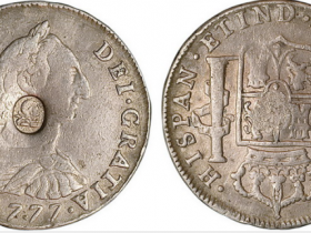 1777年西班牙半圆银币