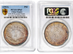 宣三大清银币长须龙壹圆样币成交价格172万