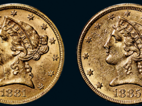 美国鹰洋五元金币一组二枚